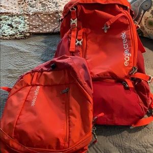 Eagle Creek 60L Back Pack with Day Pack
